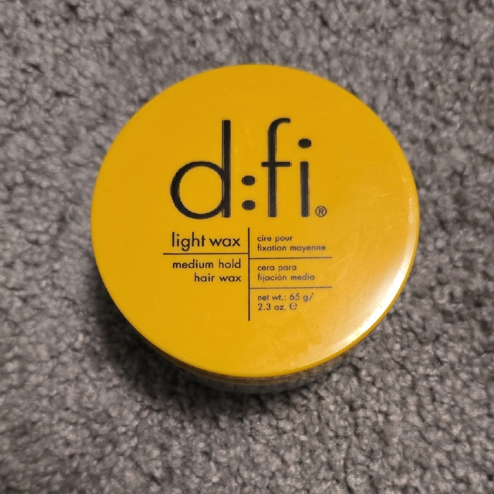 d:fi Light Wax – Medium Hold Hair Wax